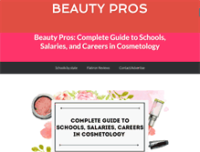Tablet Screenshot of beautypros.org